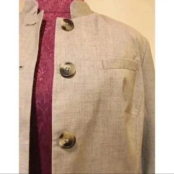 Isaac Mizrahi for Target Blazer 10 Long Wool Blend - Picture 3 of 8